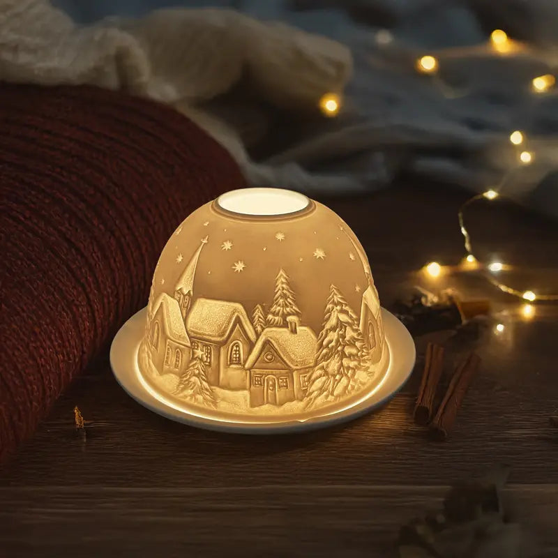 Porcelain Candle Holder