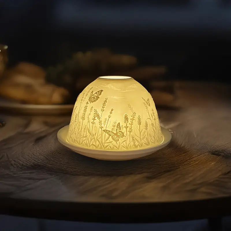 Porcelain Candle Holder