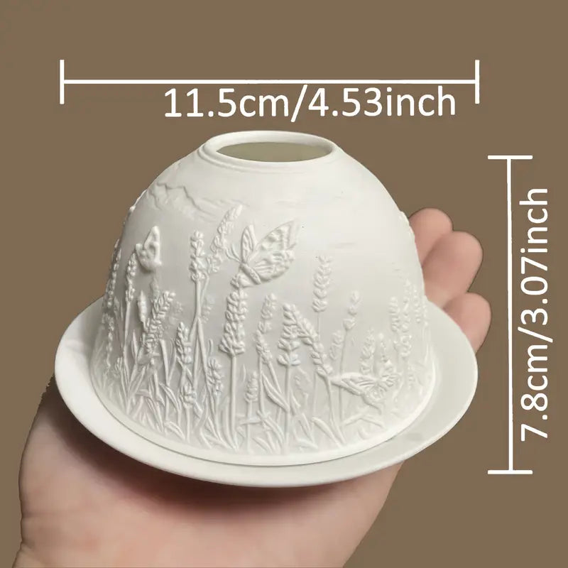 Porcelain Candle Holder