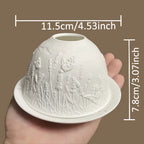 Porcelain Candle Holder