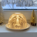 Porcelain Candle Holder