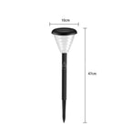 Dual Mode Solar Powered Decorative Path Light - 2 Pack, Weatherproof Yard Lawn Garden Pathway Outdoor Landscape Walkway Decor Lighting