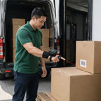 Wearable Bluetooth Barcode Scanner – Wireless Finger Glove Scanner for 1D QR Codes, Warehouses and Inventory Management