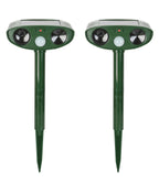 Ultrasonic Chipmunk Repeller - Solar Powered - Get Rid of Chipmunks in 48 Hours