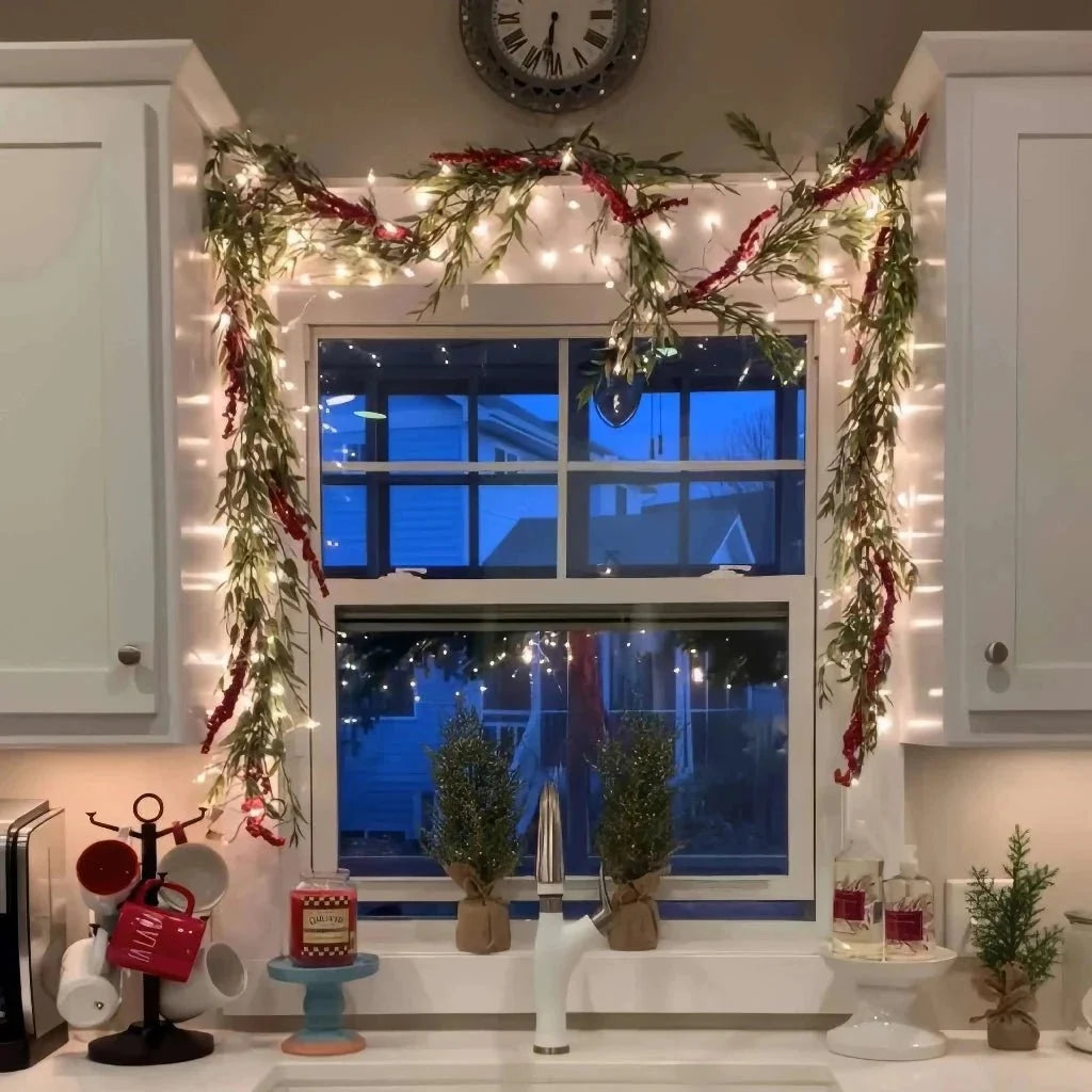 Glimmering LED Charm Garland