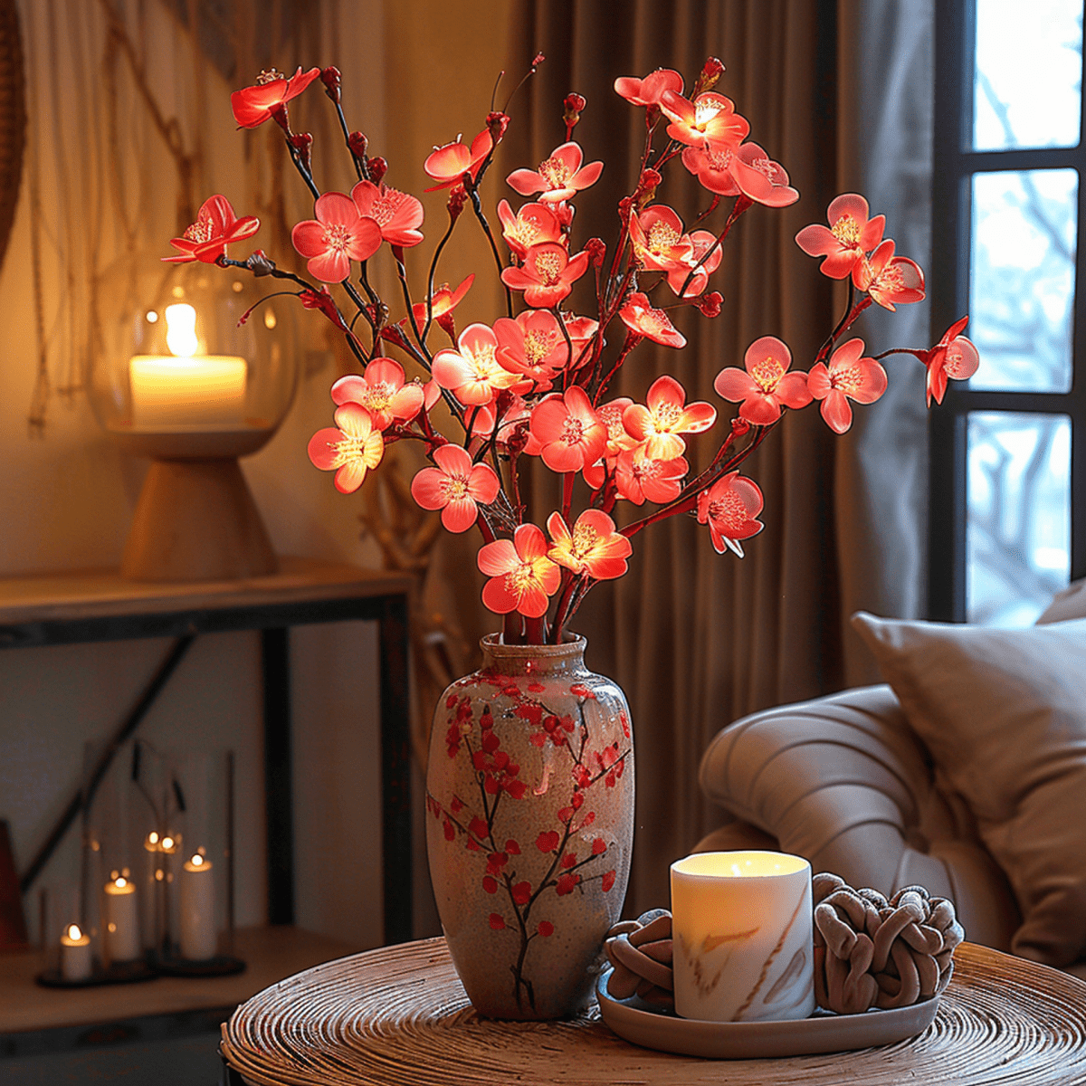 Bendable LED Branch Lamp – Warm White Decorative Light