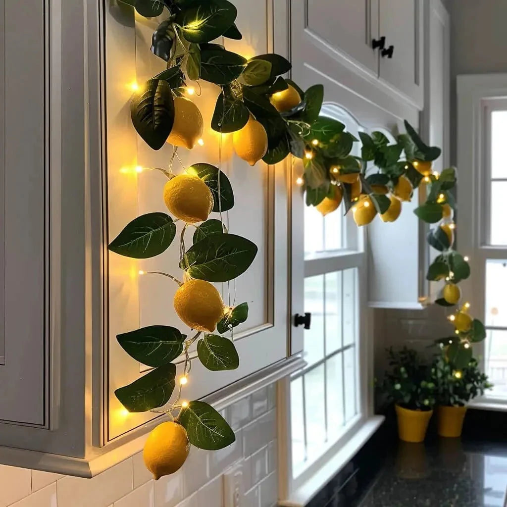 Glimmering LED Charm Garland