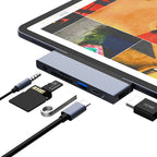 USB-C Hub Docking Station – 4-in-1 High-Definition Type-C Adapter for iPad, Phones, Computers and Game Consoles with Versatile Connectivity