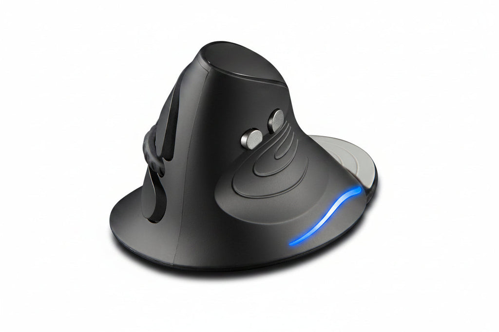 Vertical Wireless Gaming Mouse – Ergonomic 2.4GHz Optical Computer Mouse with Six Buttons and Adjustable DPI for PC and Laptop Use