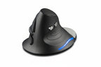 Vertical Wireless Gaming Mouse – Ergonomic 2.4GHz Optical Computer Mouse with Six Buttons and Adjustable DPI for PC and Laptop Use