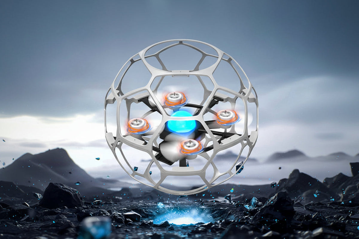 Professional Brushless Football RC Drone – High-Performance Six-Axis Gyroscope Competition Helicopter with Fixed Height for Precision Flight and Outdoor Sports