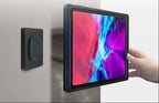 Magnetic Wall Tablet Holder – USB-C Wireless Charging Dock and Smart Home Control Panel Mount for Android Tablets and iPad Displays