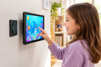 Magnetic Wall Tablet Holder – USB-C Wireless Charging Dock and Smart Home Control Panel Mount for Android Tablets and iPad Displays