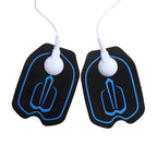 Electrode Pad Set – Self Adhesive Replacement Pads for Low Frequency Muscle Stimulator and Pain Relief Therapy