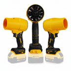 Cordless Turbo Jet Air Blower - Brushless Electric Dust Cleaning Tool Compatible with Dewalt 20V Batteries for Workshop Use