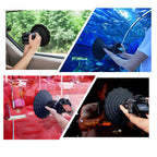 Silicone Camera Lens Hood - Anti Reflective Foldable Lens Shade for DSLR Cameras, Compatible with Multiple Lens Sizes