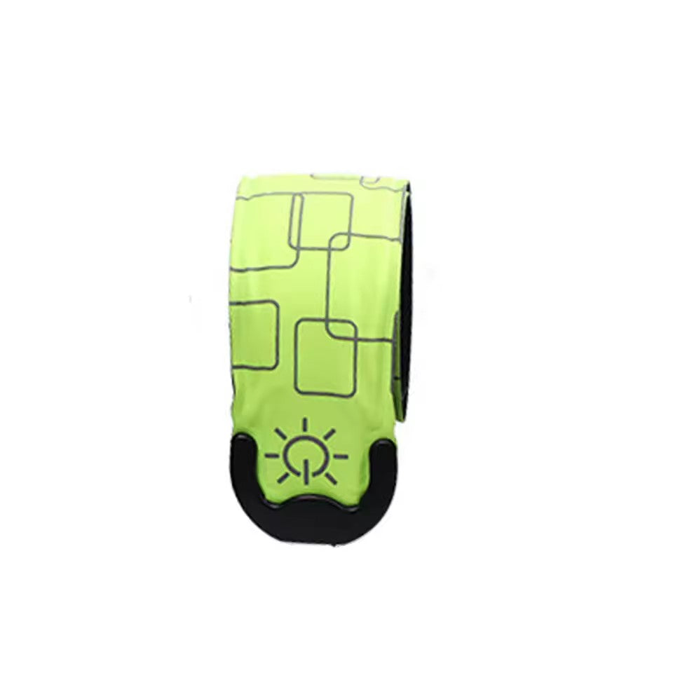 Rechargeable LED Running Armbands – Reflective High Visibility Safety Bands for Night Running, Cycling, Walking and Outdoor Fitness