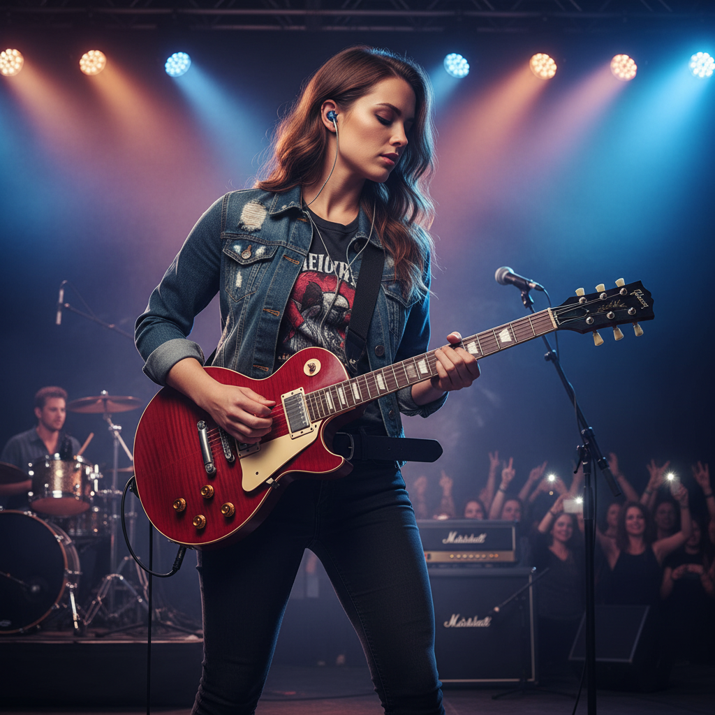 Stereo UHF Wireless In-Ear Monitor System – Professional Earphones for Musicians, Singers and Performers with Clear Stage Audio Monitoring
