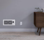 Bluetooth-Controlled Register Air Vent Booster Fan – 10-Speed Dual Engine HVAC Airflow Enhancer for Quiet Heating & Cooling