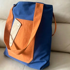 Pocket Plus Canvas Tote Shoulder Bag