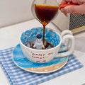 Tiny Seal Ocean Wave Coffee Mug