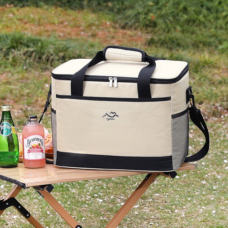 Insulated Picnic Cooler Bag for Camping, Travel & Outdoor Use