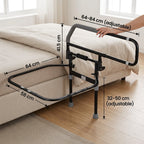 Elderly Stand-Up Adjustable Folding Bedside Support Rail