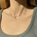Melting Ice Floating Pendant Necklace