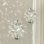 Prism Petal Crystal Ceiling Pendant Chandelier Light