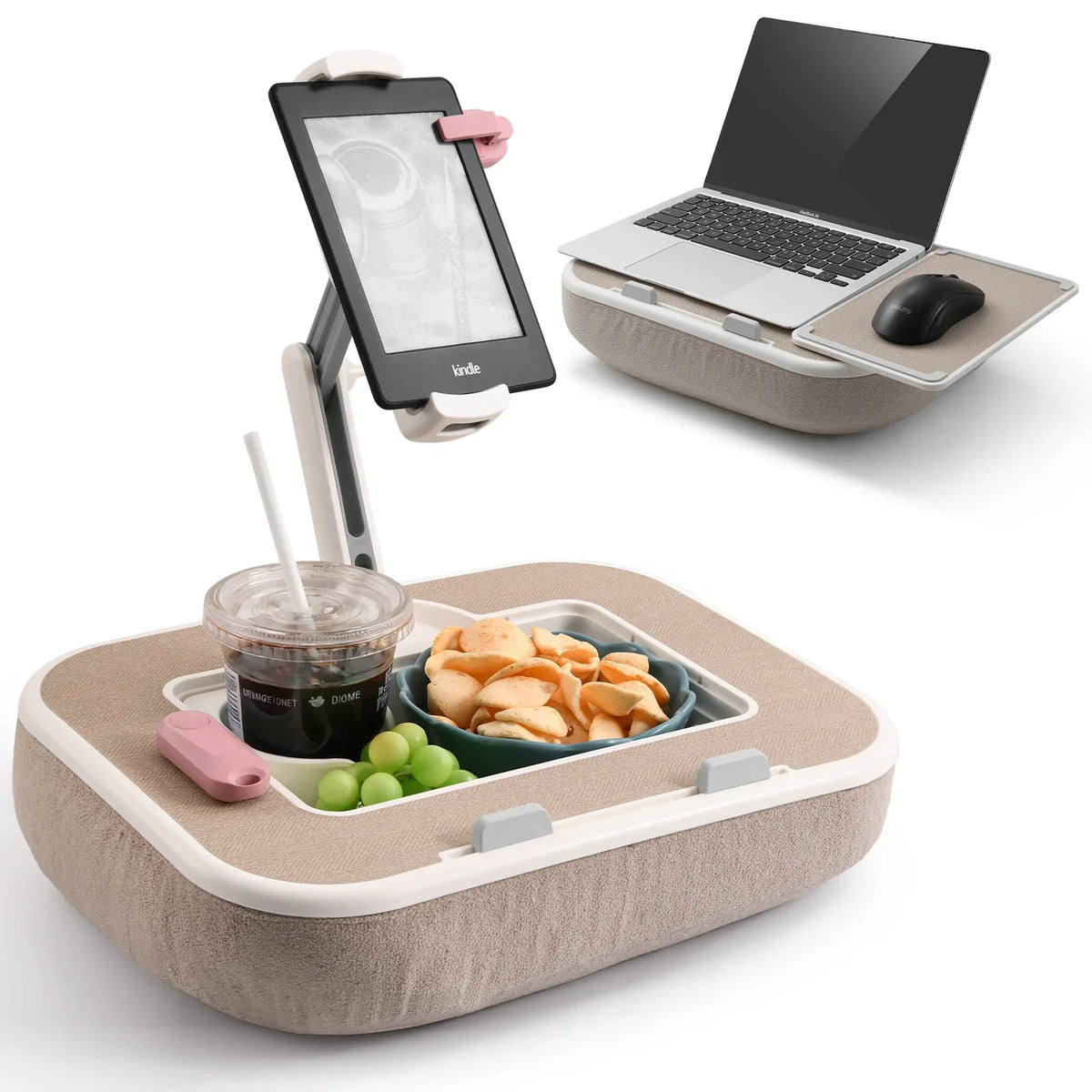 Work & Chill Rotating Tablet Pillow Desk