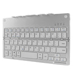 Travel-Friendly Foldable Wireless Keyboard Phone Holder