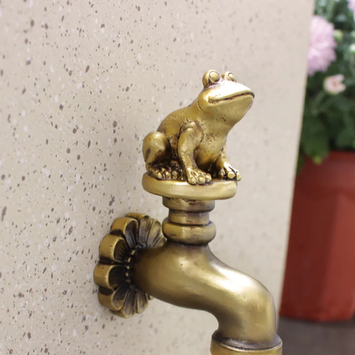 Rainbow Waterfall Faucet Garden Statue
