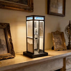 Retro Telephone Booth Table Lamp