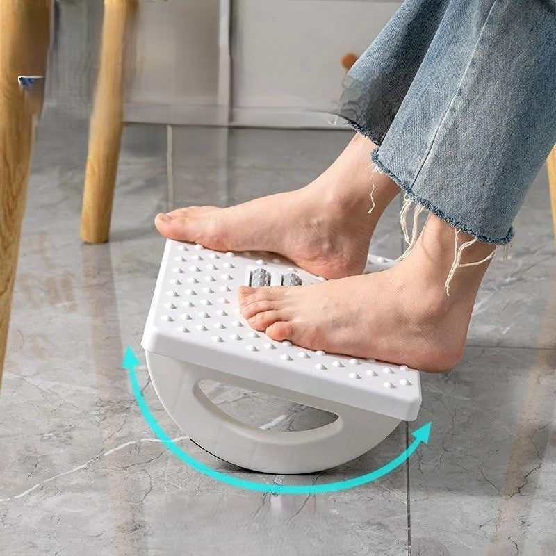 Ergonomic Footrest Massage Rollers