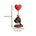 Love is in the Air Floating Cat Decor