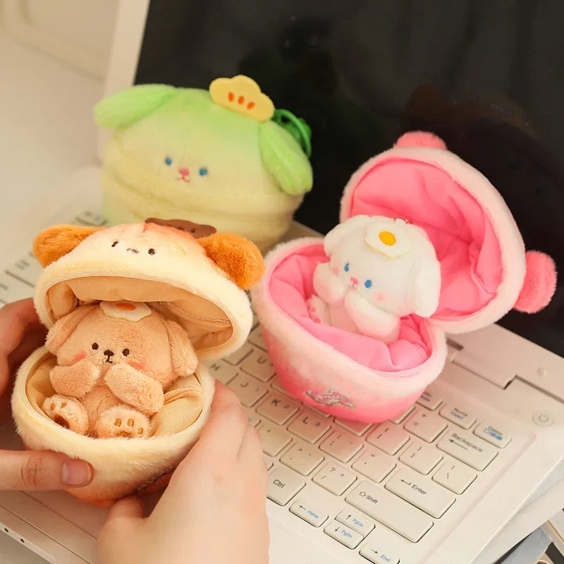 Surprise Kawaii Animals Plush Keychain