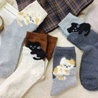 Clingy Cat Socks