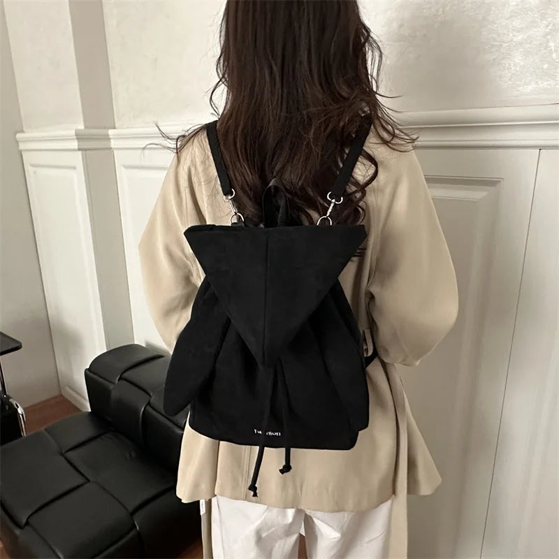 Angel Wings Hoodie Shape Backpack