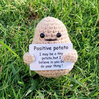 You Got This Mini Crochet Encouraging Desk Buddy Friend