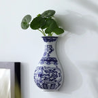 Vasello Blue Decorative Wall Mounted Vase
