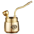 Artisan Brass Pipe Aromatherapy Incense Burner