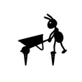 Ant Garden Decor Metal Yard Ant Garden Stakes Lawn Art