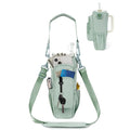 On the Go Insulated Water Bottle Carrier Sling Bag