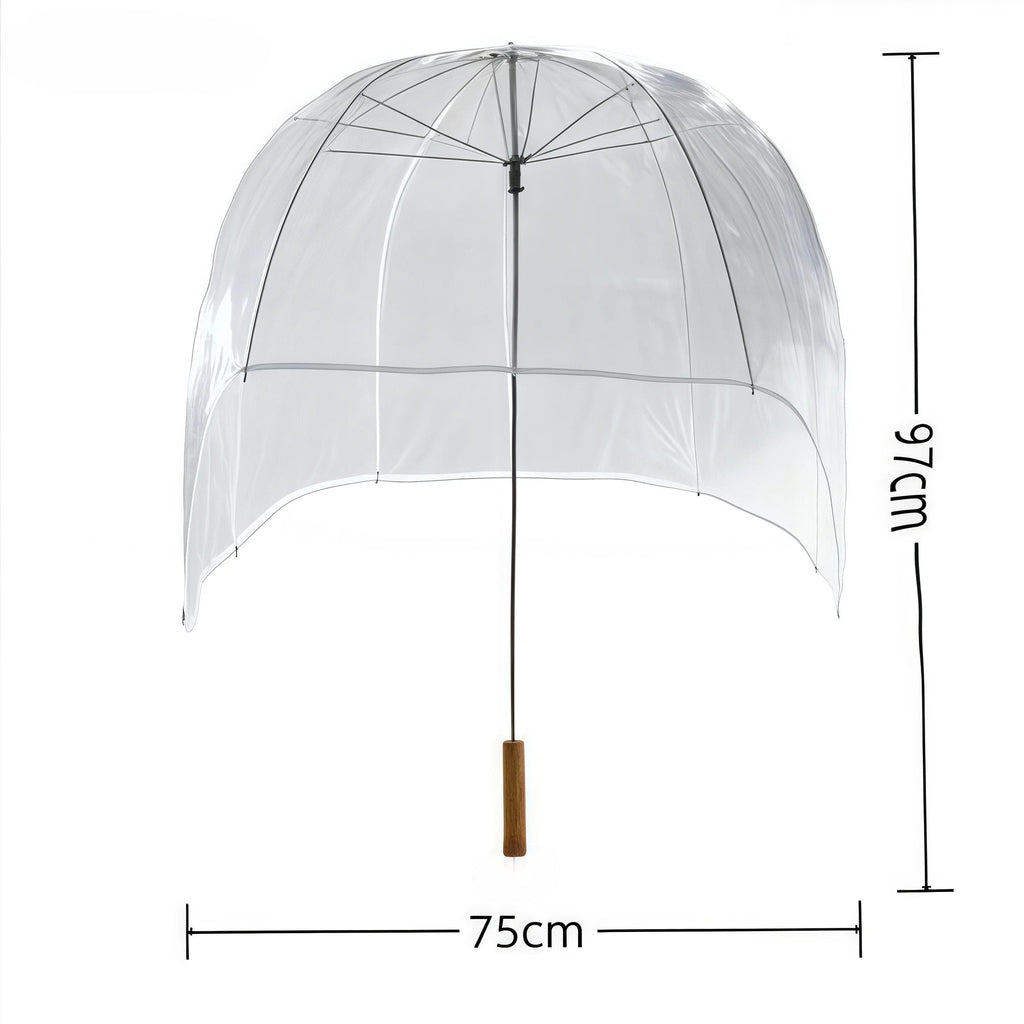 Never Wet Full Cover Bubble Umbrella