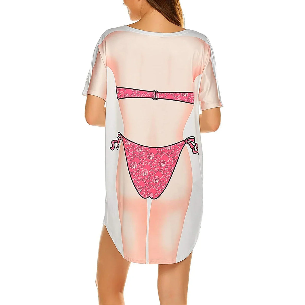 Bikini Body Done T-Shirt Dress