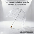 Never Wet Full Cover Bubble Umbrella