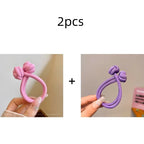 Minimal Knot Elastic Hair Tie Maker Tool