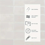 Faux Marble Self-Adhesive Imitation Tile Wall Panels