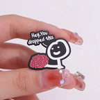 Unfiltered Thoughts Sarcastic Lapel Pins