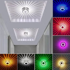 Sunburst Art LED Ceiling Light